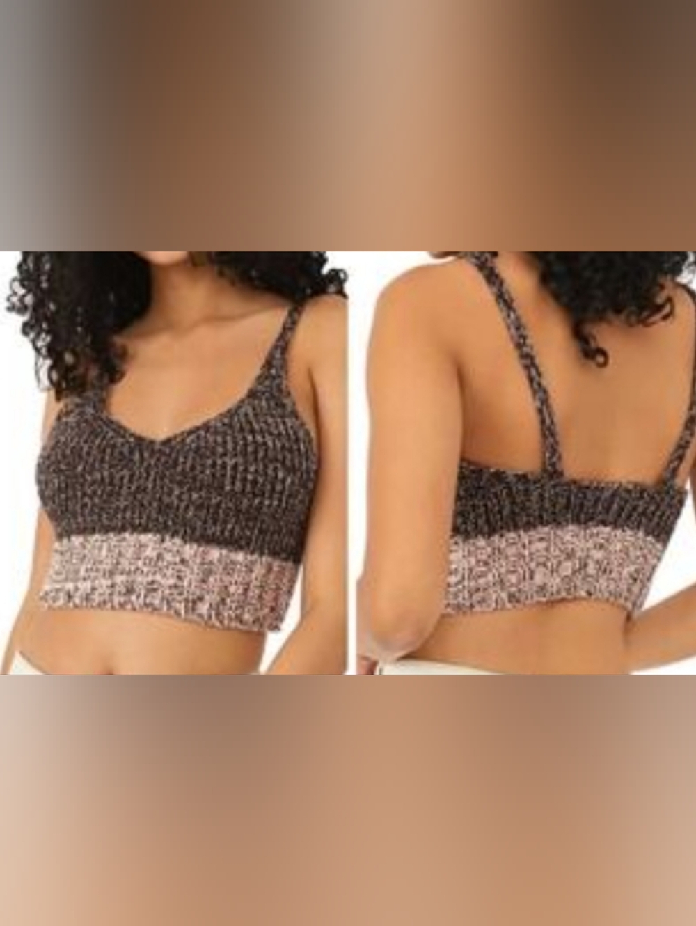 NWOT Free People Intimately sweater tank